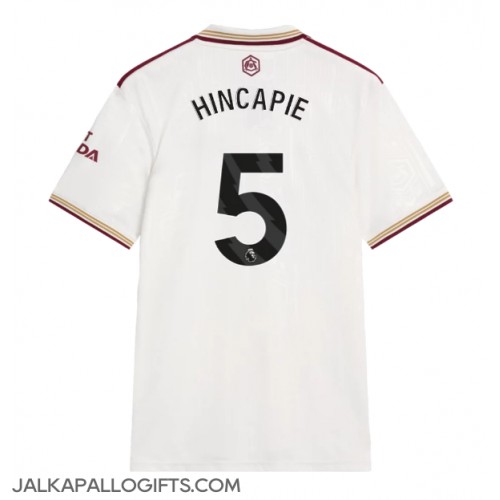 Arsenal Piero Hincapie #5 Kolmaspaita 2025-26 Lyhythihainen